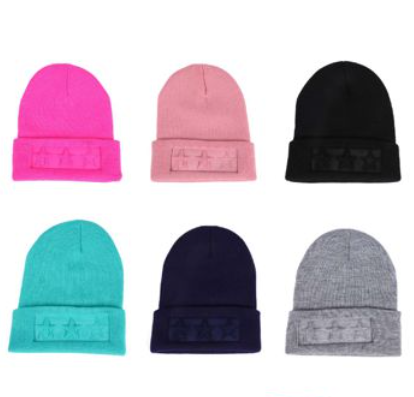 Gorro con estrellas